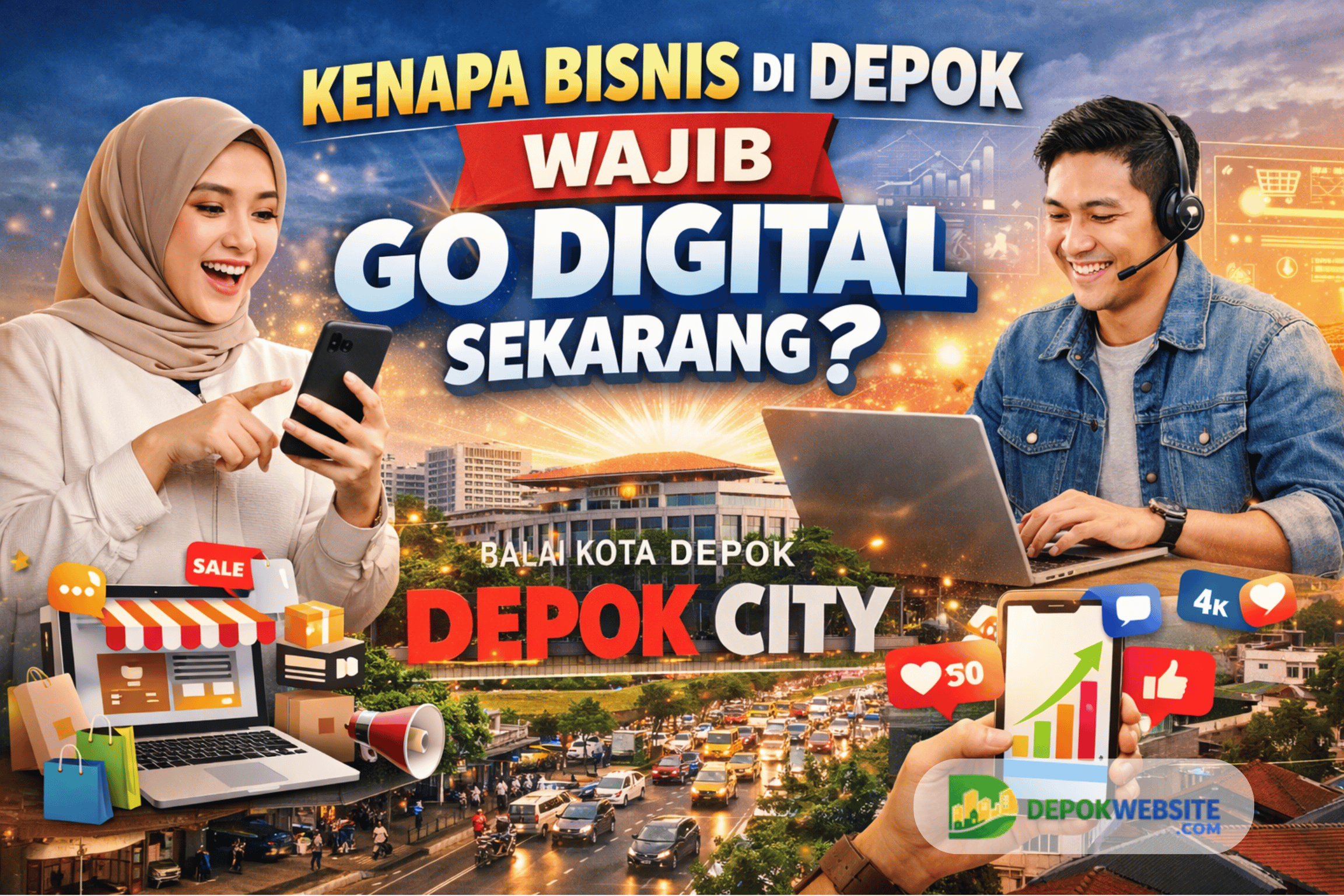 Kenapa Bisnis di Depok Wajib Go Digital Sekarang?